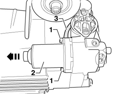 10.6. Болты (1) крепления насоса «V181»