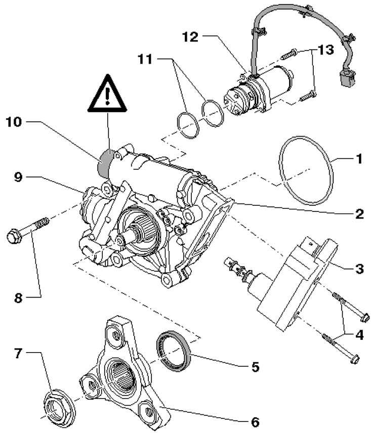 11.1. Детали установки муфты Haldex 1.…