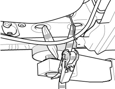 2.3. Крепление задней подвески на лапе подъёмника