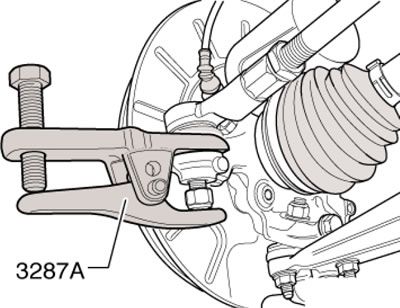 5.7. Отделение наконечника рулевой тяги от…