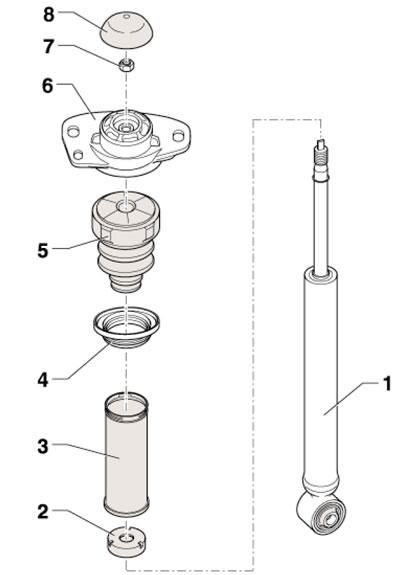 12.8. Детали установки амортизатора 1.…