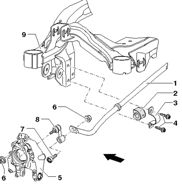 13.1. Детали установки стабилизатора моделей AWD…
