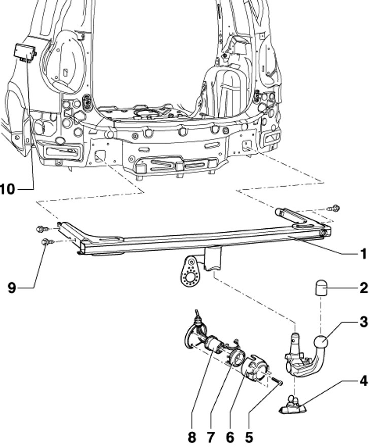 4.6. Детали крепления тягово-сцепного устройства…