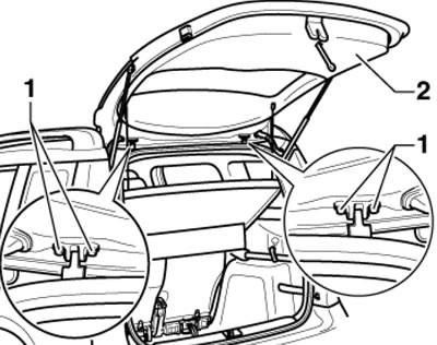 9.3. Болты крепления двери задка