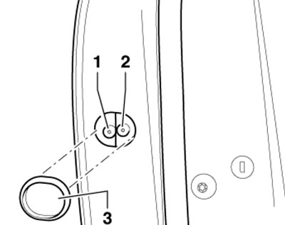 10.30. Снятие корпуса цилиндра замка