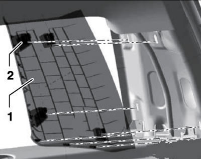 17.7. Фиксаторы верхней накладки стойки D