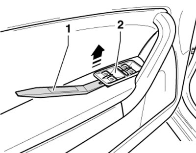 18.1. Снятие блока переключателей