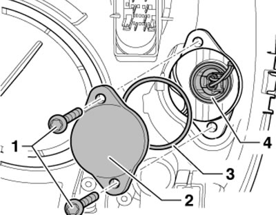 5.11. Детали установки лампы указателя поворота