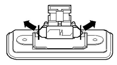 6.5b. Снятие лампы фонаря освещения номерного…
