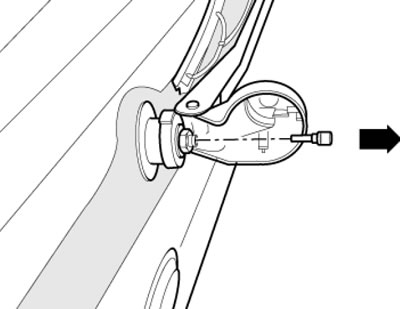 12.2. Снятие задней форсунки