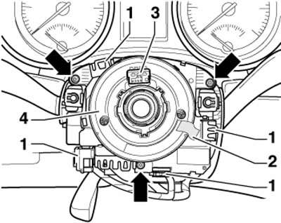14.11. Снятие спиральной пружины (с 06.2010 г.)