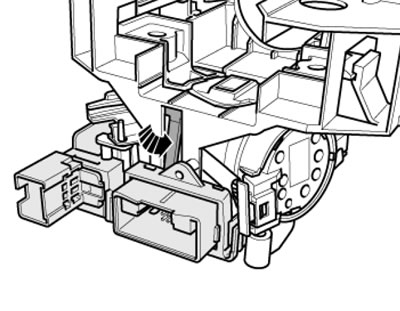 17.4. Высвобождение передней защёлки