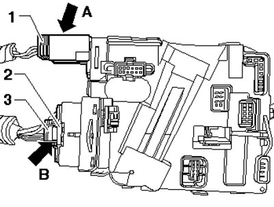 17.5. Разъёмы электропроводки блока «J527»