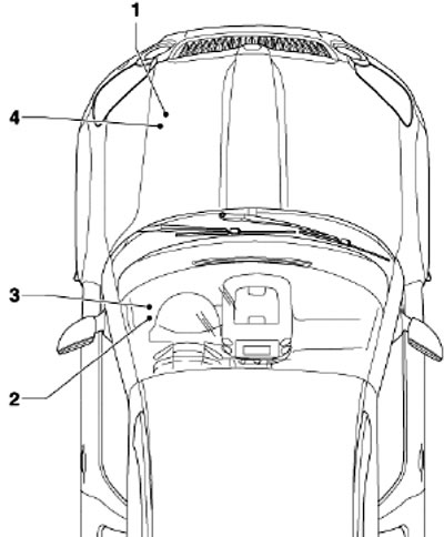 2. Расположение монтажных блоков реле 1.…
