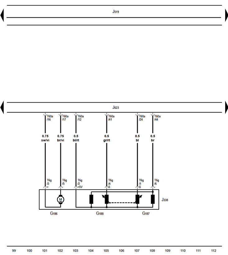 Модуль дроссельной заслонки, ЕСМ
