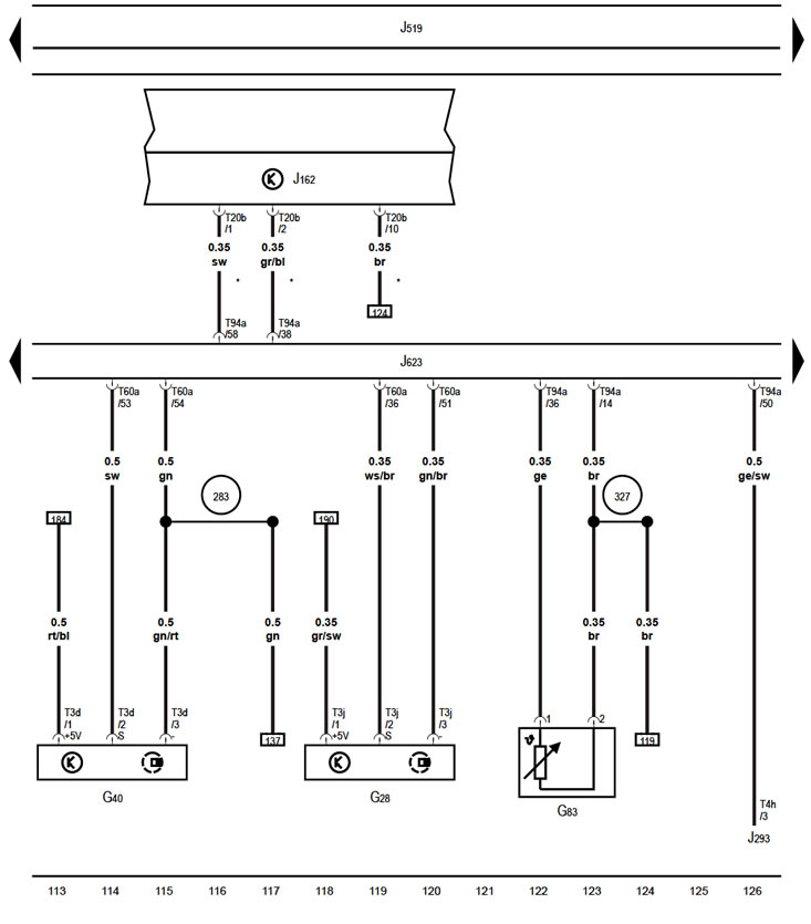 Датчики СКР и СМР, датчик температуры ОЖ на…
