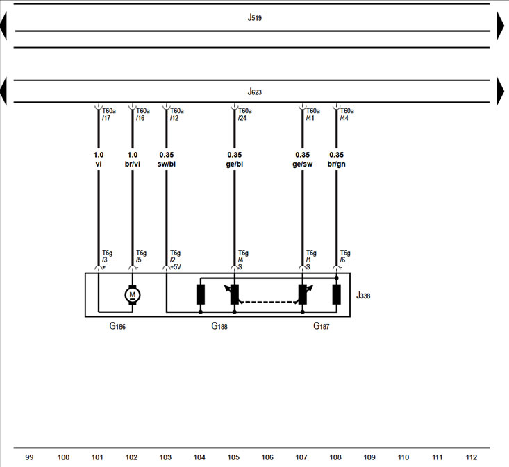 Модуль дроссельной заслонки, ЕСМ