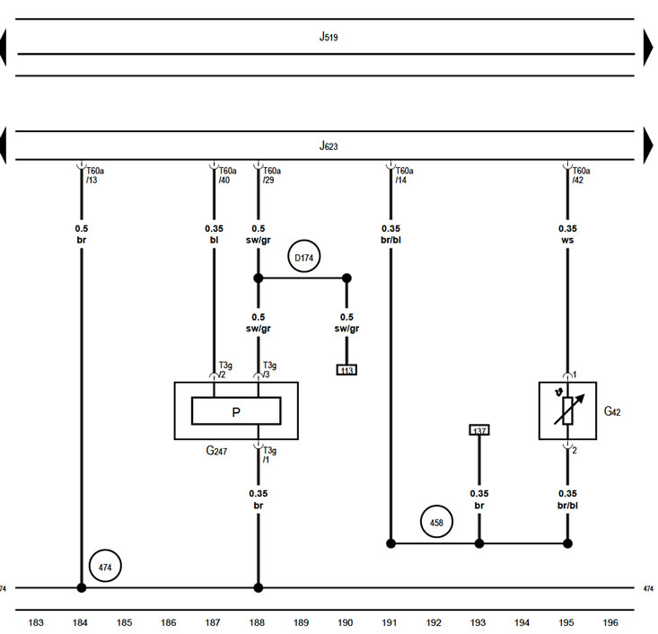 Датчик IAT, датчик давления топлива, ЕСМ